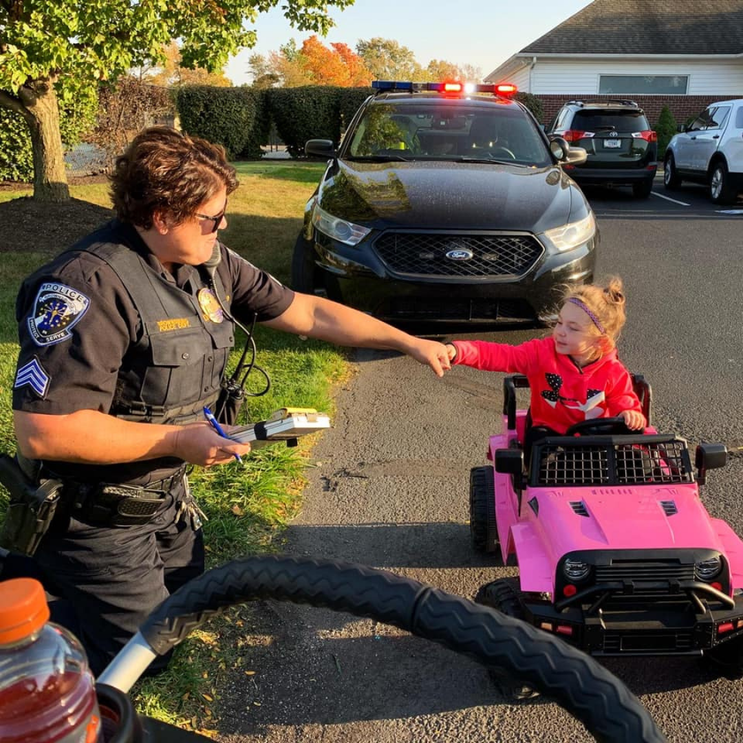Officer With Kid